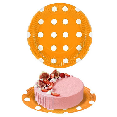 10 τμχ/70 τμχ, Είδη πάρτι γενεθλίων, χάρτινο πιάτο μιας χρήσης