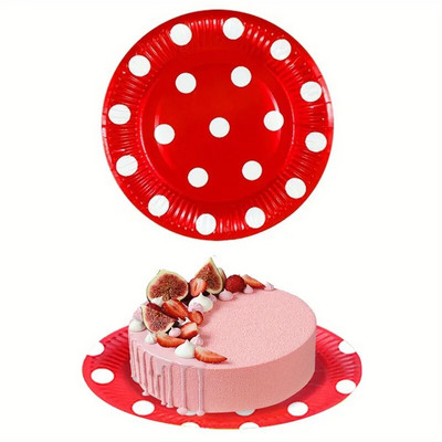 10 τμχ/70 τμχ, Είδη πάρτι γενεθλίων, χάρτινο πιάτο μιας χρήσης