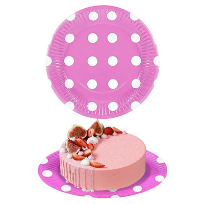 10 τμχ/70 τμχ, Είδη πάρτι γενεθλίων, χάρτινο πιάτο μιας χρήσης