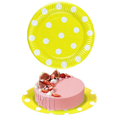 10 τμχ/70 τμχ, Είδη πάρτι γενεθλίων, χάρτινο πιάτο μιας χρήσης