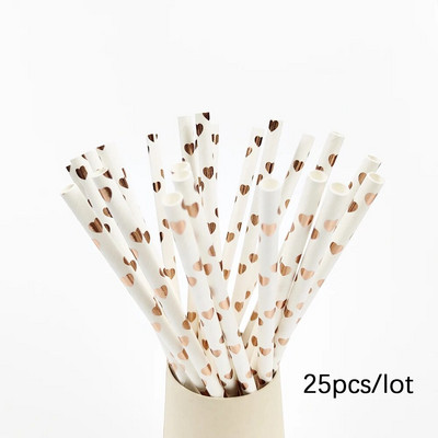 25 τεμ. Χριστουγεννιάτικα καλαμάκια μιας χρήσης Χριστουγεννιάτικο καπέλο του Αϊ-Βασίλη Αστέρι Χαρτί Καλαμάκια για χριστουγεννιάτικη διακόσμηση πάρτι Ψάθινα προμήθειες