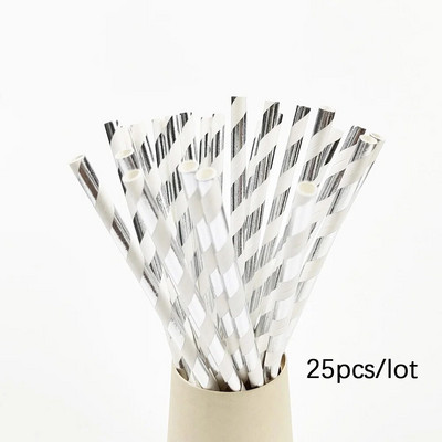 25 τεμ. Χριστουγεννιάτικα καλαμάκια μιας χρήσης Χριστουγεννιάτικο καπέλο του Αϊ-Βασίλη Αστέρι Χαρτί Καλαμάκια για χριστουγεννιάτικη διακόσμηση πάρτι Ψάθινα προμήθειες