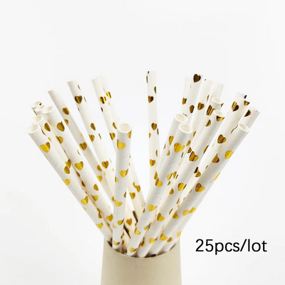 25 τεμ. Χριστουγεννιάτικα καλαμάκια μιας χρήσης Χριστουγεννιάτικο καπέλο του Αϊ-Βασίλη Αστέρι Χαρτί Καλαμάκια για χριστουγεννιάτικη διακόσμηση πάρτι Ψάθινα προμήθειες