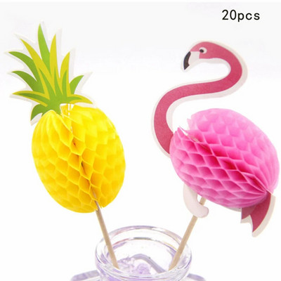 20/50 τμχ Coconut Tree Carmelon Paper Ομπρέλες Κοκτέιλ Ομπρέλες Ποτό Φρούτα Επιλογές Cake Topper Birthday Party DIY Home Supplies