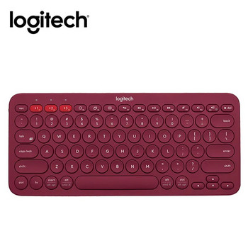 Logitech K380 безжична Bluetooth клавиатура преносимо мулти-устройство Apple телефон ipad компютър mac ултратънка без звук клавиатура