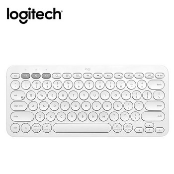 Logitech K380 ασύρματο πληκτρολόγιο Bluetooth φορητό πολλαπλών συσκευών Apple τηλέφωνο ipad υπολογιστή mac εξαιρετικά λεπτό πληκτρολόγιο σίγασης