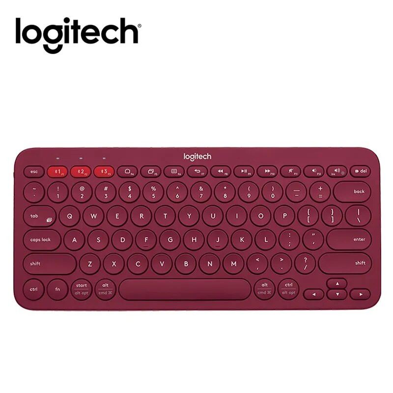 Logitech K380 ασύρματο πληκτρολόγιο Bluetooth φορητό πολλαπλών συσκευών Apple τηλέφωνο ipad υπολογιστή mac εξαιρετικά λεπτό πληκτρολόγιο σίγασης