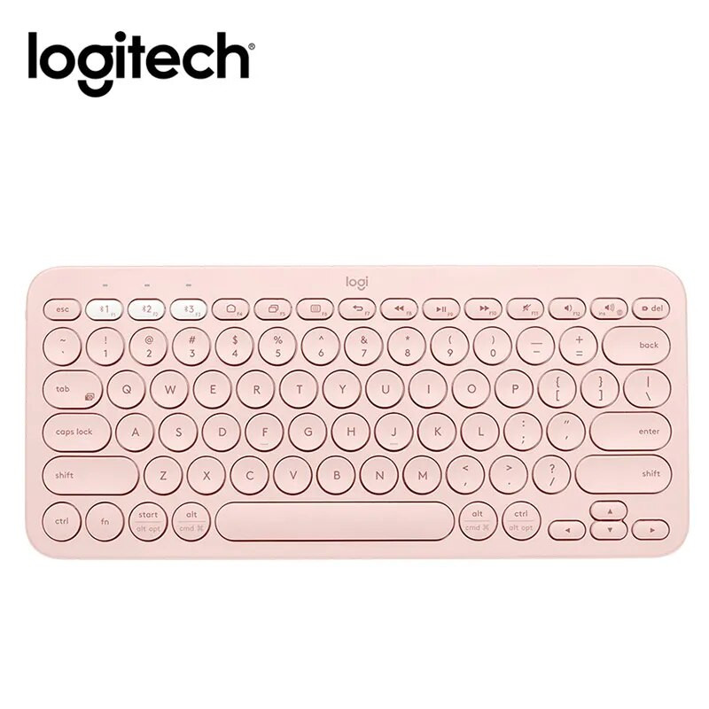 Logitech K380 ασύρματο πληκτρολόγιο Bluetooth φορητό πολλαπλών συσκευών Apple τηλέφωνο ipad υπολογιστή mac εξαιρετικά λεπτό πληκτρολόγιο σίγασης
