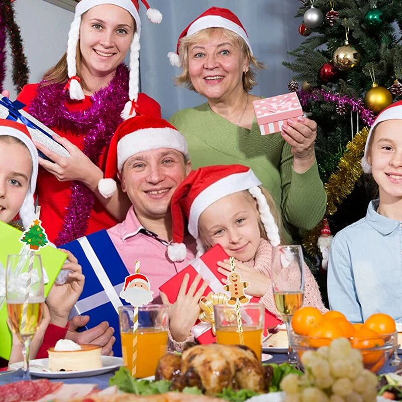 Χριστουγεννιάτικα καλαμάκια μιας χρήσης Χριστουγεννιάτικα καλαμάκια για χριστουγεννιάτικα καλαμάκια για χριστουγεννιάτικα στολίδια Πρωτοχρονιάτικο πάρτι