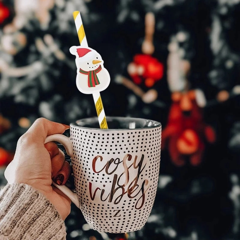 Χριστουγεννιάτικα καλαμάκια μιας χρήσης Χριστουγεννιάτικα καλαμάκια για χριστουγεννιάτικα καλαμάκια για χριστουγεννιάτικα στολίδια Πρωτοχρονιάτικο πάρτι