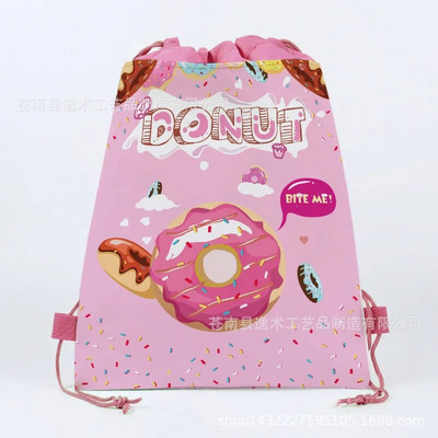 Spurgos Lėkštės Vakarėliams Stalo reikmenys Servetėlės Spurgos Staltiesė Spurgos Gimtadienio vakarėliui Kūdikių dušo dekoracijos