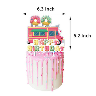 Spurgos Lėkštės Vakarėliams Stalo reikmenys Servetėlės Spurgos Staltiesė Spurgos Gimtadienio vakarėliui Kūdikių dušo dekoracijos