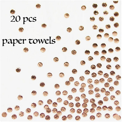 Ροζ χρυσό Κιτ σερβίτσιο για πάρτι Τραπέζι Πανί Μαχαίρι Πιρούνι Κουτάλι Χαρτί Πιάτα Κύπελλο Καλαμάκια Ντους μωρού Γάμος Διακόσμηση πάρτι γενεθλίων