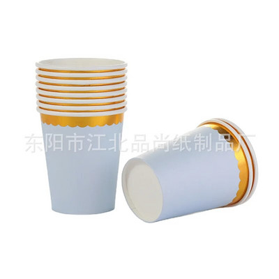 Χάρτινο πιάτο μιας χρήσης Δαντέλα Δαντέλα Hot Stamping Δαντέλα Επιδόρπιο Επιδόρπιο Επιτραπέζια σκεύη Γάμος Χρόνια Πολλά Προμήθειες για πάρτι