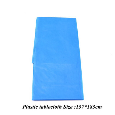 Μπλε σερβίτσιο μιας χρήσης Χάρτινα ψάθινα πιάτα για πάρτι παιδικό ντους προμήθειες γενεθλίων Μπομπονιέρες Μπλε πάρτι Καρναβάλι διακόσμηση γάμου