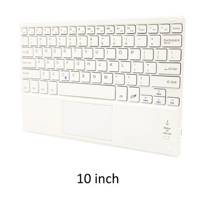 Πληκτρολόγιο αφής Bluetooth για tablet Android Ασύρματο πληκτρολόγιο Bluetooth με επιφάνεια αφής για υπολογιστή iPad Samsung Tablet