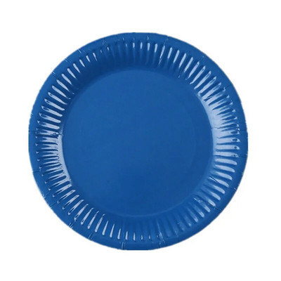 Μαύρο/Πράσινο/Μπλε/Κόκκινο Μασίφ Σετ σερβίτσιων μιας χρήσης Είδη πάρτι Χάρτινα πιάτα Φλιτζάνια Διακόσμηση πάρτι γενεθλίων γάμου Μπομπονιέρα ενηλίκων