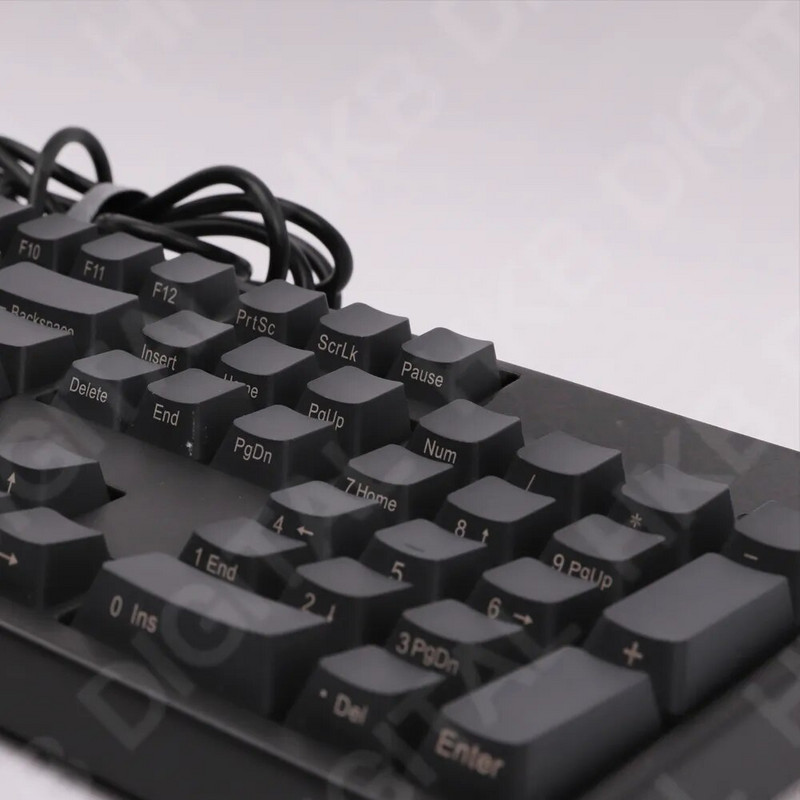 Πλήκτρα μηχανικού πληκτρολογίου Μαύρο προφίλ OEM Ύψος PBT 108 Πλήκτρα για 61 87 104 Πληκτρολόγιο GK61 SK61 Anne Pro 2