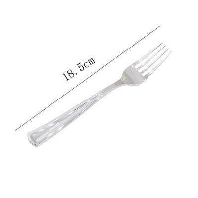 Επιτραπέζια σκεύη μιας χρήσης χρυσό μαχαίρι και πιρούνι κουτάλι σερβίτσιο γενεθλίων ασημένιο ροζ χρυσό προμήθειες για πάρτι μαχαίρι φρούτων κουτάλι επιδόρπιο