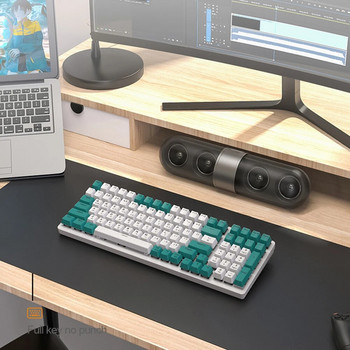 Korean K96 Mechanical Gaming Keyboard Ασύρματο ενσύρματο πληκτρολόγιο Συμβατό με Bluetooth Πληκτρολόγιο παίκτη 100 πλήκτρων K6 Personalized Keycap