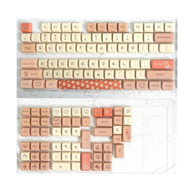 XDA PBT Keycaps 144 Keys DIY Custom Profile Dye Sublimation PBT Keycap For Cherry Gatrron MX Switch Mechanical Keyboard Keyboard Cap