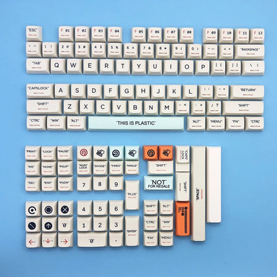 XDA PBT Keycaps 144 Keys DIY Custom Profile Dye Sublimation PBT Keycap For Cherry Gatrron MX Switch Mechanical Keyboard Keyboard Cap