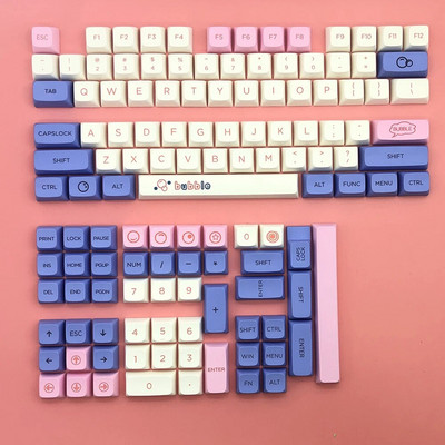XDA PBT Keycaps 144 Keys DIY Custom Profile Dye Sublimation PBT Keycap For Cherry Gatrron MX Switch Mechanical Keyboard Keyboard Cap