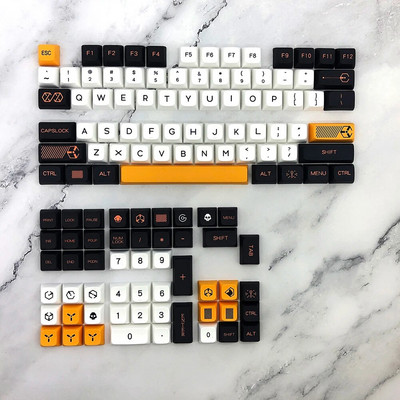 XDA PBT Keycaps 144 Keys DIY Custom Profile Dye Sublimation PBT Keycap For Cherry Gatrron MX Switch Mechanical Keyboard Keyboard Cap
