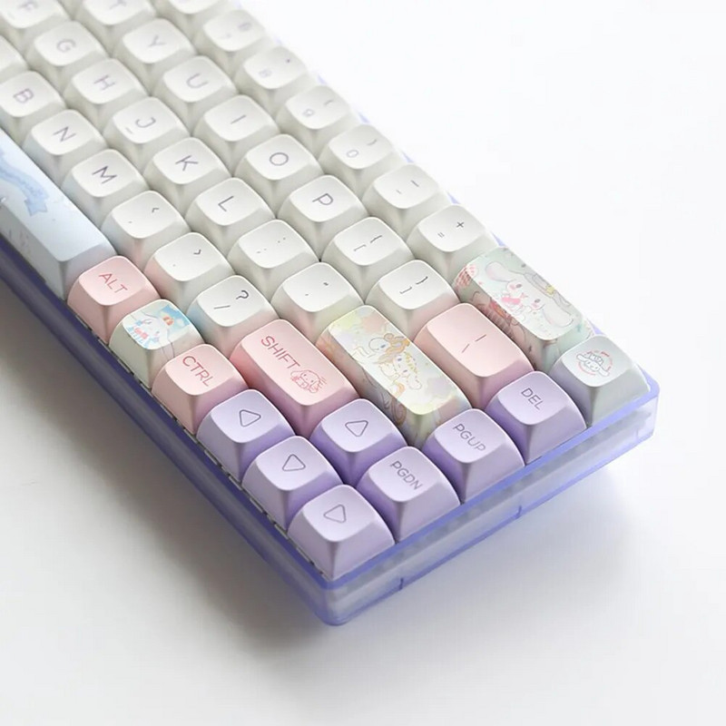 XDA PBT Keycaps 144 Keys DIY Custom Profile Dye Sublimation PBT Keycap For Cherry Gatrron MX Switch Mechanical Keyboard Keyboard Cap
