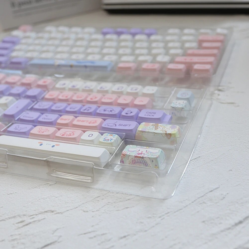 XDA PBT Keycaps 144 Keys DIY Custom Profile Dye Sublimation PBT Keycap For Cherry Gatrron MX Switch Mechanical Keyboard Keyboard Cap