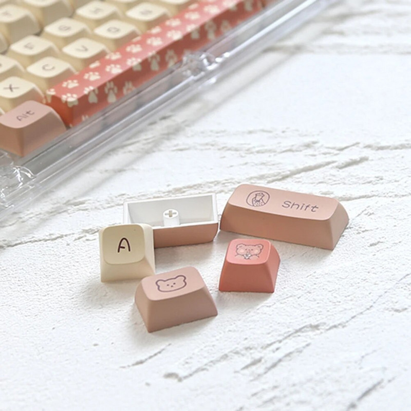 XDA PBT Keycaps 144 Keys DIY Custom Profile Dye Sublimation PBT Keycap For Cherry Gatrron MX Switch Mechanical Keyboard Keyboard Cap