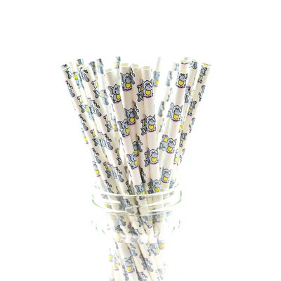 25 τμχ/παρτίδα Γυαλιστερά μωβ χάρτινα καλαμάκια μεταλλικά χρυσά Καλαμάκια πόσης μιας χρήσης Chevron για παιδιά Γενέθλια Διακόσμηση γάμου DIY