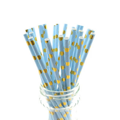 25 τμχ/παρτίδα Γυαλιστερά μωβ χάρτινα καλαμάκια μεταλλικά χρυσά Καλαμάκια πόσης μιας χρήσης Chevron για παιδιά Γενέθλια Διακόσμηση γάμου DIY