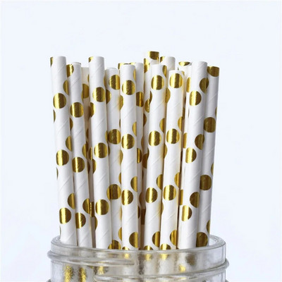 25 τμχ έγχρωμα χάρτινα καλαμάκια πάρτι προμήθεια πολύχρωμο ανάμεικτο χαρτί καλαμάκι Παιδικό πάρτι γενεθλίων Διακοσμήσεις γάμου Χαρτί καλαμάκια πόσιμου