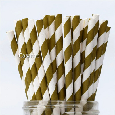 25 τμχ έγχρωμα χάρτινα καλαμάκια πάρτι προμήθεια πολύχρωμο ανάμεικτο χαρτί καλαμάκι Παιδικό πάρτι γενεθλίων Διακοσμήσεις γάμου Χαρτί καλαμάκια πόσιμου