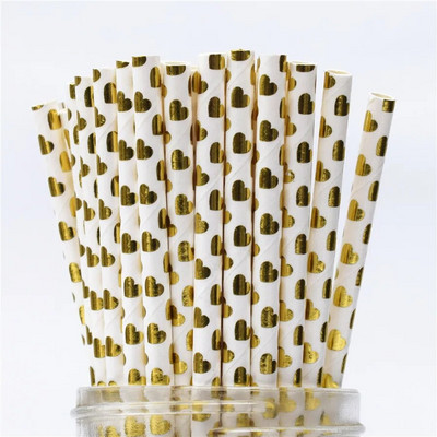 25 τμχ έγχρωμα χάρτινα καλαμάκια πάρτι προμήθεια πολύχρωμο ανάμεικτο χαρτί καλαμάκι Παιδικό πάρτι γενεθλίων Διακοσμήσεις γάμου Χαρτί καλαμάκια πόσιμου