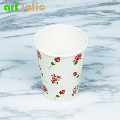 Χάρτινα κύπελλα λουλουδιών 12 τμχ για λουλουδάτα προμήθειες, μπομπονιέρα γενεθλίων για ντους γάμου