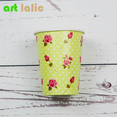 Χάρτινα κύπελλα λουλουδιών 12 τμχ για λουλουδάτα προμήθειες, μπομπονιέρα γενεθλίων για ντους γάμου