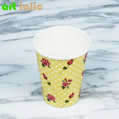 Χάρτινα κύπελλα λουλουδιών 12 τμχ για λουλουδάτα προμήθειες, μπομπονιέρα γενεθλίων για ντους γάμου