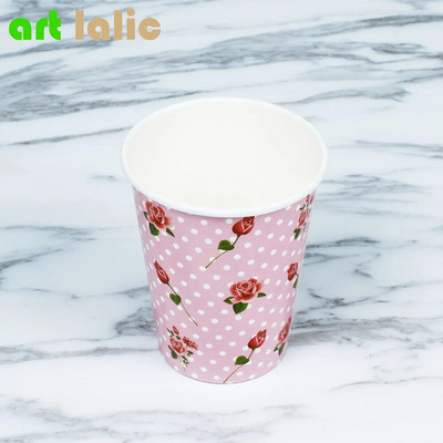 Χάρτινα κύπελλα λουλουδιών 12 τμχ για λουλουδάτα προμήθειες, μπομπονιέρα γενεθλίων για ντους γάμου