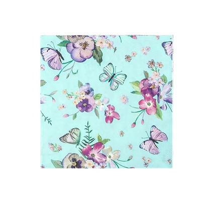 Υψηλής ποιότητας Χαβανέζικη διακόσμηση για πάρτι κήπου Πιάτο λουλουδιών Χαρτί χαρτοπετσέτα Γάμου Γάμος για τη γιορτή της μητέρας Προμήθειες για πάρτι τσαγιού