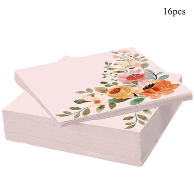 1σετ Επιτραπέζια σκεύη μιας χρήσης Επίπεδα χάρτινα ποτήρια λουλουδιών για πάρτι τσαγιού Διακοσμήσεις γάμου γενεθλίων για νυφικό