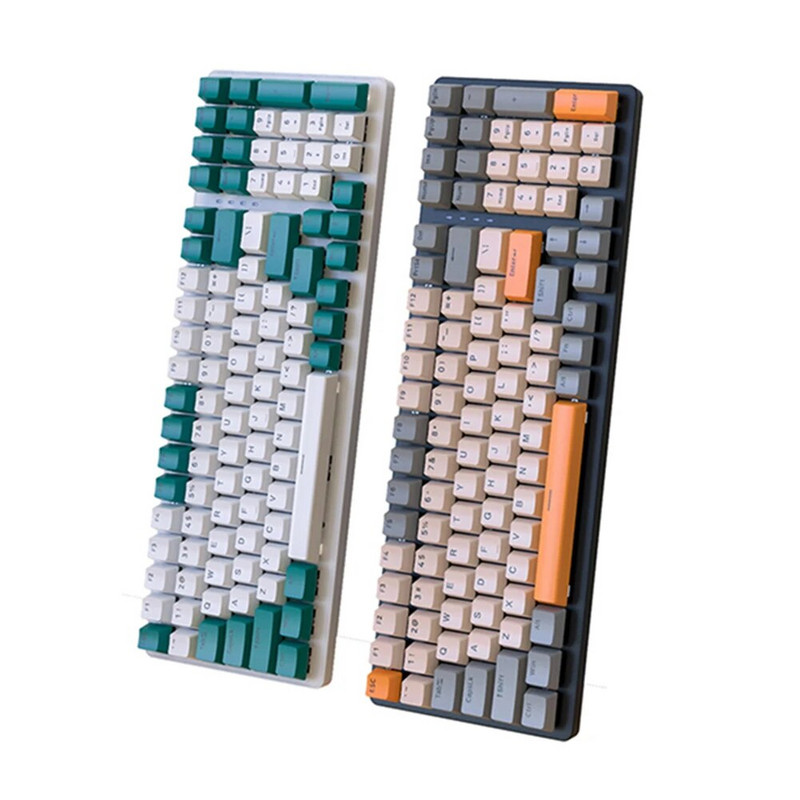K6 Mechanical Keyboard 100 Keys PBT Keycap Type-C 2.4G Bluetooth Wireless 3 Mode Keyboard RGB Hotswap Gaming Mechanical Keyboard