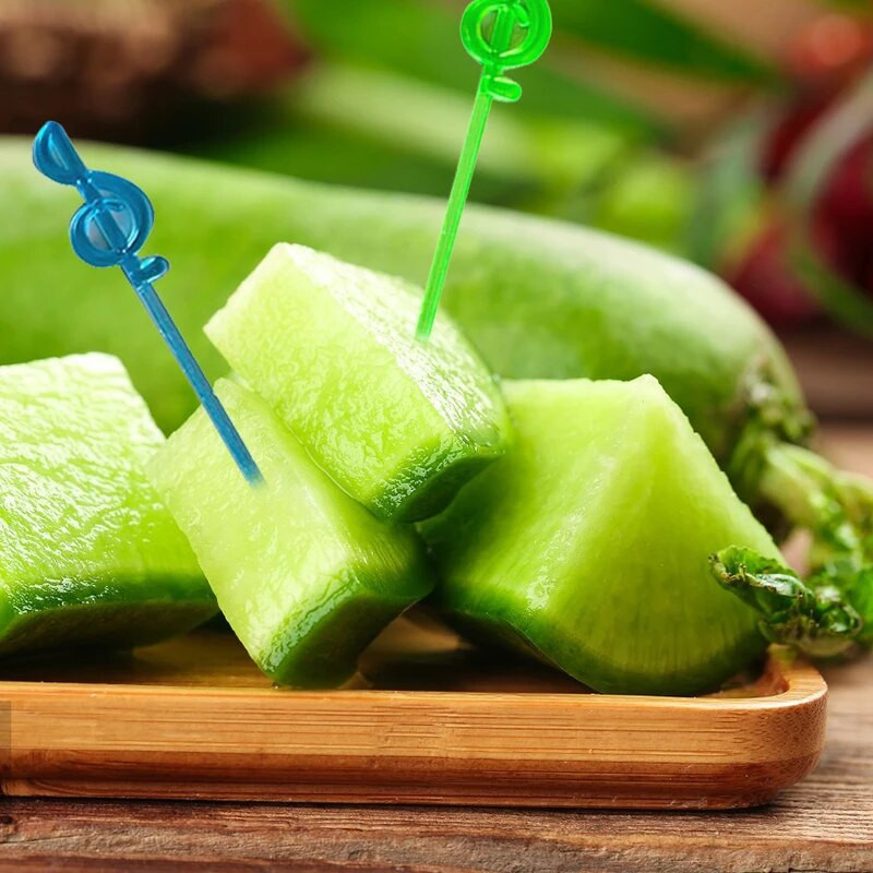 50 τμχ Cute Mini Animal Farm Cartoon Επιλογές Παιδικών Σνακ Κέικ Επιδόρπιο Φαγητό Πιρούνια φρούτων Μεσημεριανό Bento Αξεσουάρ Διακόσμηση πάρτι