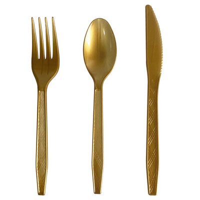 30 τμχ Πλαστικά επιτραπέζια σκεύη χύμα Κουτάλια Πιρούνια Μαχαίρια Επιτραπέζια σκεύη Επαναχρησιμοποιήσιμα Πλαστικά Μαχαιροπίρουνα Μαύρο Κόκκινο Χρυσό Κίτρινο Μπλε Ροζ Πράσινο Λευκό