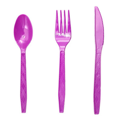 30 τμχ Πλαστικά επιτραπέζια σκεύη χύμα Κουτάλια Πιρούνια Μαχαίρια Επιτραπέζια σκεύη Επαναχρησιμοποιήσιμα Πλαστικά Μαχαιροπίρουνα Μαύρο Κόκκινο Χρυσό Κίτρινο Μπλε Ροζ Πράσινο Λευκό