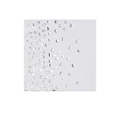 Ασημένια χάρτινα πιάτα Πανό Τραπεζομάντιλο Διακόσμηση πάρτι γενεθλίων Σετ σερβίτσιο μιας χρήσης Baby shower Wedding bachelor party Supplies