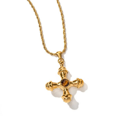 Βραχιόλι JOVOLOVE 316L από ανοξείδωτο ατσάλι Love Heart Shape Charm Κρυστάλλινο κολιέ κρεμαστό βραχιόλι Γυναικείο σετ κοσμημάτων μόδας 2023