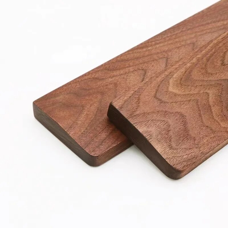 Νέο Ξύλινο πληκτρολόγιο καρπού από ξύλο καρυδιάς Εργονομικό γραφείο παιχνιδιών Υποστήριξη μαξιλαριού καρπού γραφείου Προστατευτικό καρπού γραφείου για φορητό υπολογιστή υπολογιστή