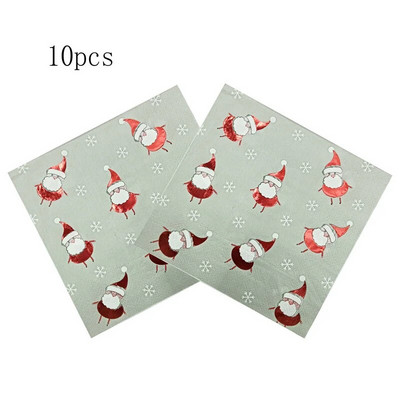 8 τμχ Χρυσό Σφραγίδα Άγιος Βασίλης Τάρανδος Χάρτινο Πιάτο Κύπελλο Χαρτοπετσέτα Επιτραπέζια σκεύη μιας χρήσης Διακοσμητικά προμήθειες Happy Christmas Party